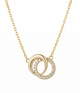 Lumina Forge Eternal Interlock Moissanite Necklace