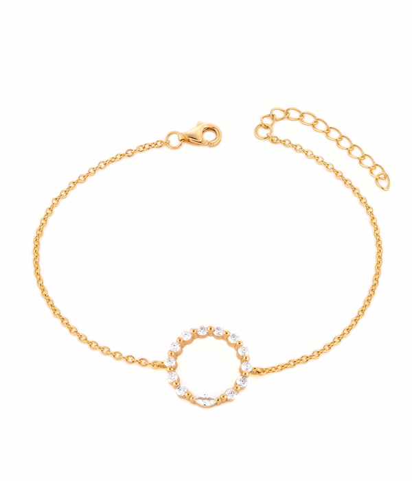 Lumina Forge Eternal Circle Moissanite Bracelet