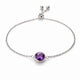 Halo of Light Amethyst Serenity Bracelet