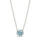 Halo of Light Aquamarine Harmony Necklace