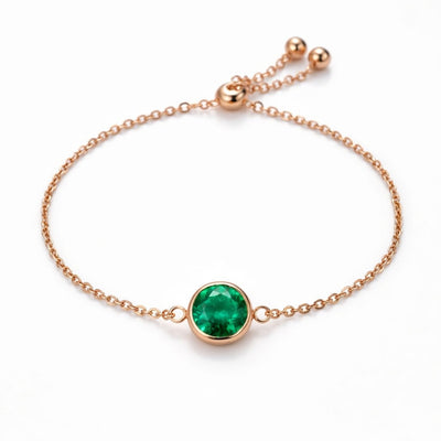 Halo of Light Emerald Renewal Bracelet