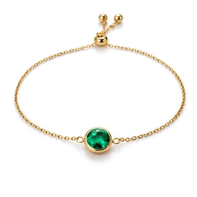 Halo of Light Emerald Renewal Bracelet