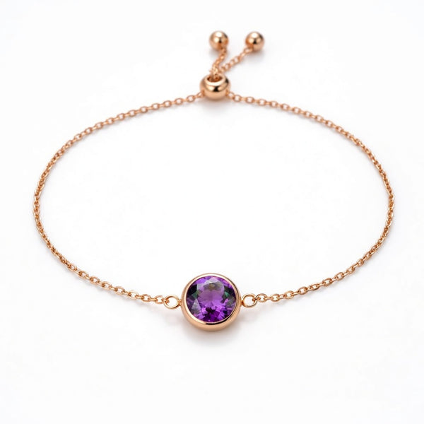 Halo of Light Alexandrite Purity Bracelet