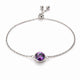 Halo of Light Alexandrite Purity Bracelet