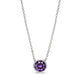Halo of Light Alexandrite Purity Necklace