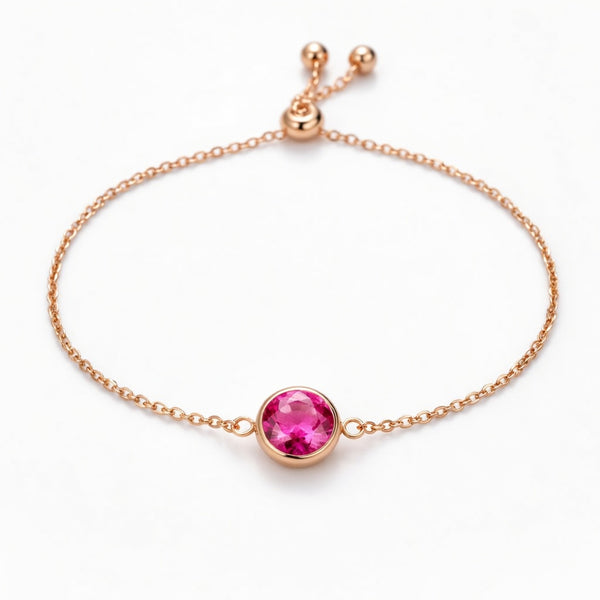 Halo of Light Ruby Vitality Bracelet