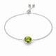 Halo of Light Peridot Prosperity Bracelet