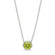Halo of Light Peridot Prosperity Necklace