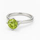 Timeless Essence Peridot Golden Leaf