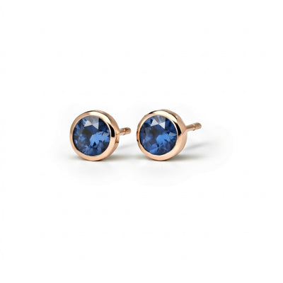 Halo of Light Sapphire Loyalty Earstuds