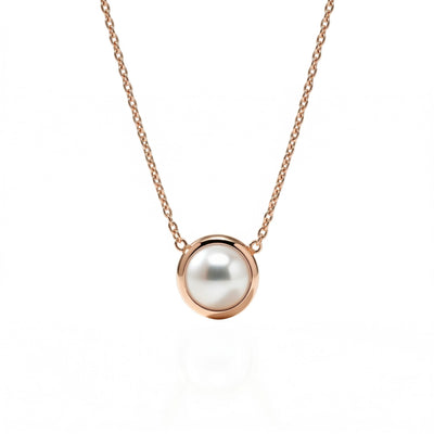 Halo of Light Pearl Purity Necklace