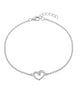 Starlight Twisted Heart Bracelet