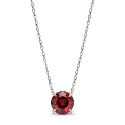 Luminary Heirloom Devotion Garnet Necklace