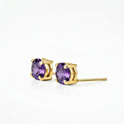 Luminary Heirloom Serenity Amethyst Earstuds