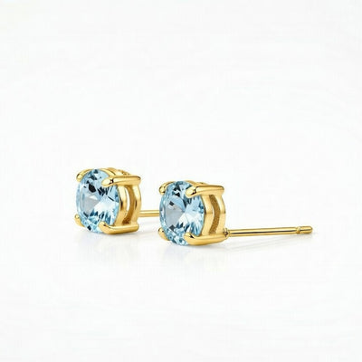 Luminary Heirloom Tranquility Aquamarine Earstuds