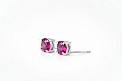 Luminary Heirloom Passion Ruby Earstuds