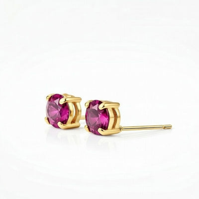 Luminary Heirloom Passion Ruby Earstuds