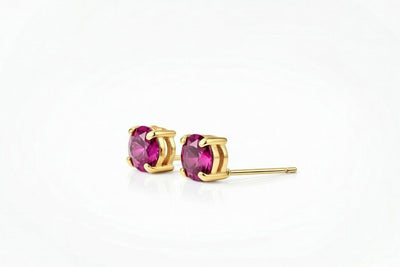 Luminary Heirloom Passion Ruby Earstuds