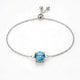 Luminary Heirloom Clarity Blue Topaz Bracelet