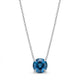 Luminary Heirloom Clarity Blue Topaz Necklace