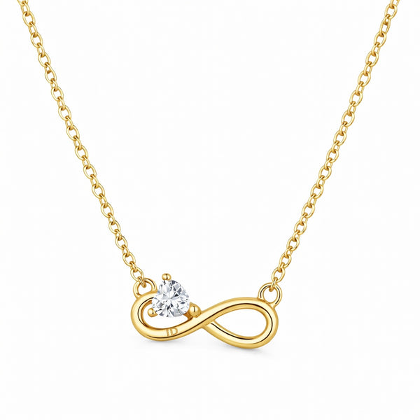 Eternal Heart Diamond Infinite Pendant
