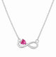 Eternal Heart Ruby Infinite Pendant