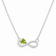 Eternal Heart Peridot Infinite Pendant