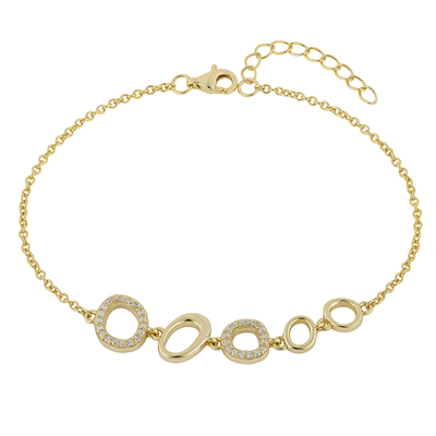 Lumina Forge Eternal Bloom Moissanite Bracelet